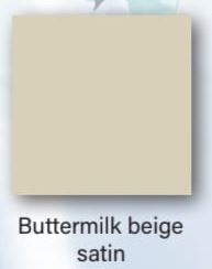 Buttermilk Beige Satin