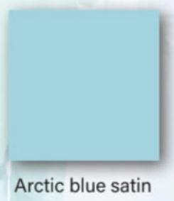 Arctic Blue Satin