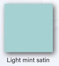 Light Mint Satin